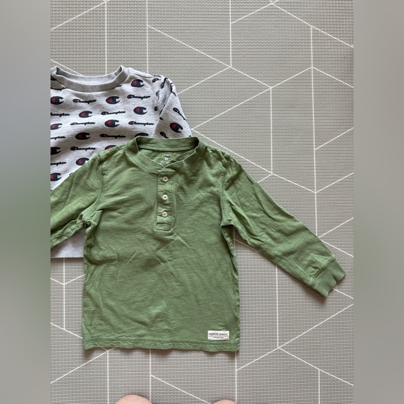 Champion & mixed brand|Baby boy/toddler bundle of long sleeves & sweater•••4-5T - Picture 5 of 10